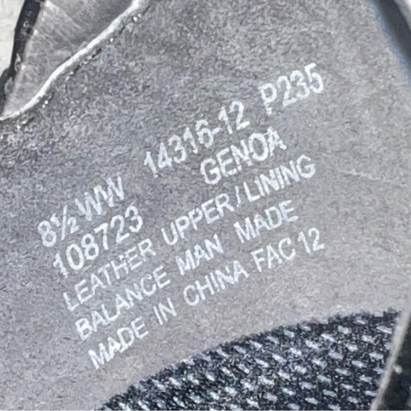 Drew Genoa Shoes Mary Jane Black Orthopedic Easy On Comfort Hookloop Sz 8 1/2 WW - Picture 8 of 10